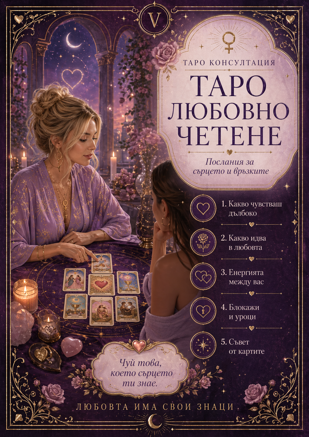 Таро любовно четене